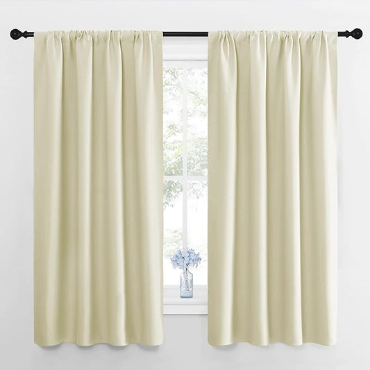 NICETOWN RV Blackout Curtains for Camper Windows, Short Blackout Curtains &