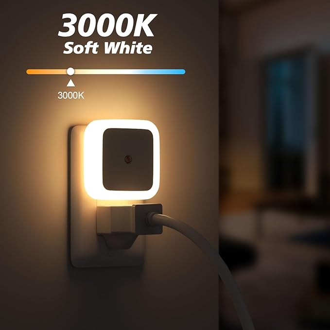 Sujeet Night Light, Night Lights Plug into Wall 8-Pack, Nightlight Plug in