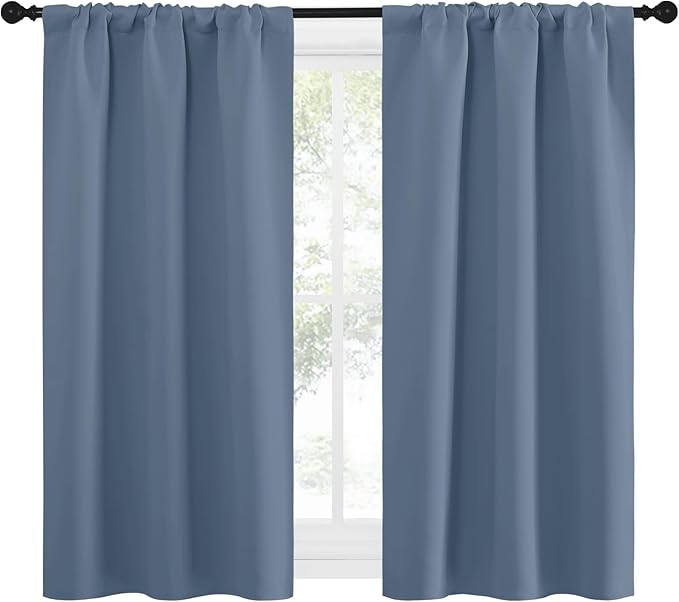 NICETOWN RV Blackout Curtains for Camper Windows, Short Blackout Curtains &
