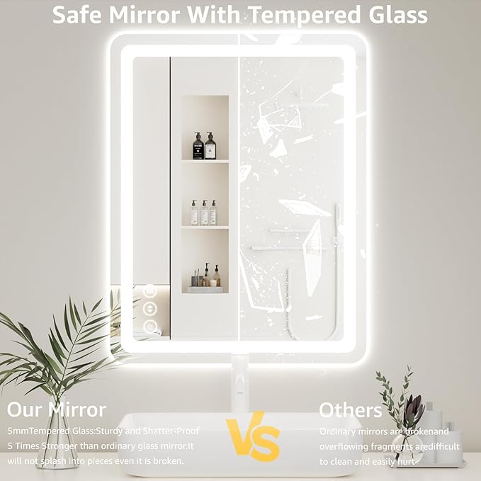 28" x 36" Led Bathroom Mirror