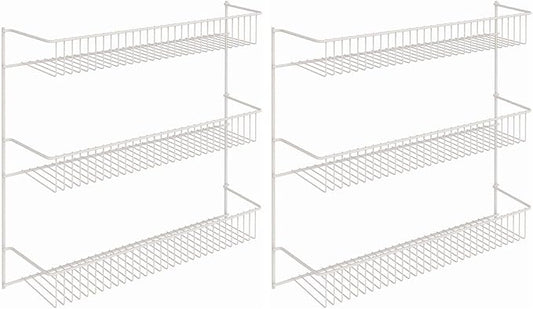 ClosetMaid 3-Tier Hanging Wall Mounted Metal Rack