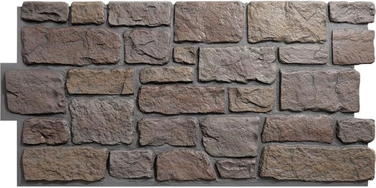 EverStone Cobblestone Faux Stone Panel, Grand Canyon Color