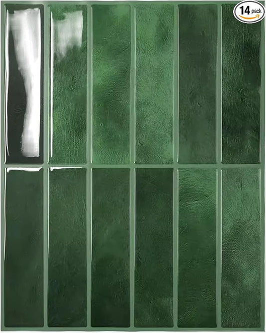 Peel and Stick Backsplash 3D Wall Tiles, Self-Adhesive, Oil Proof, Waterproof
