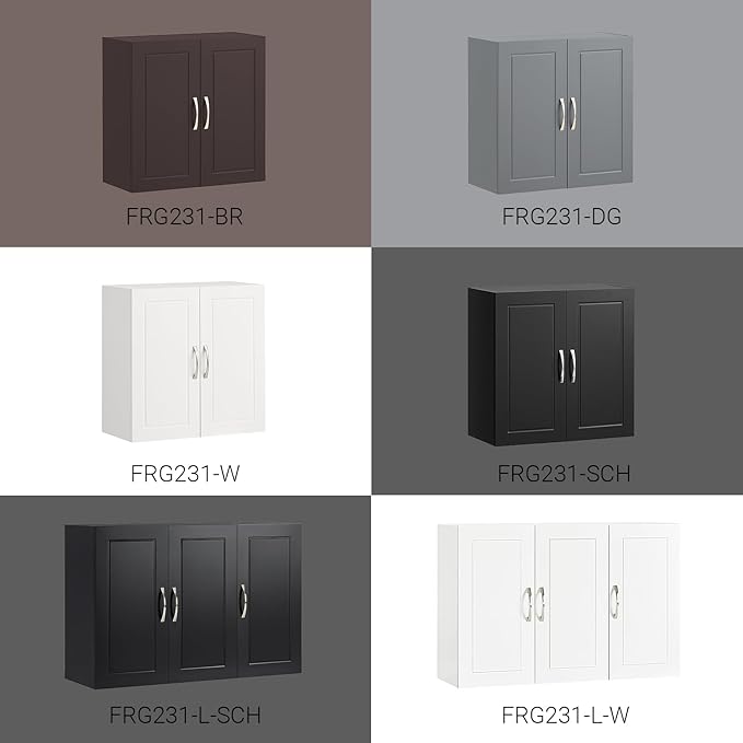 SoBuy Wall Cabinet Laundry Room, Medicine Cabinet
