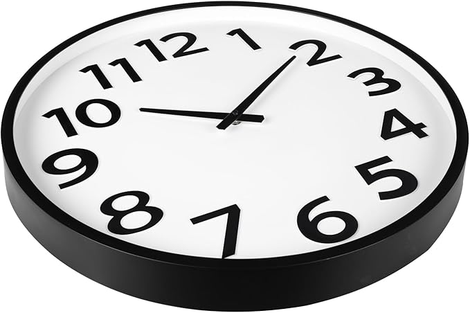 Crosstime 20 Inch Large Wall Clock