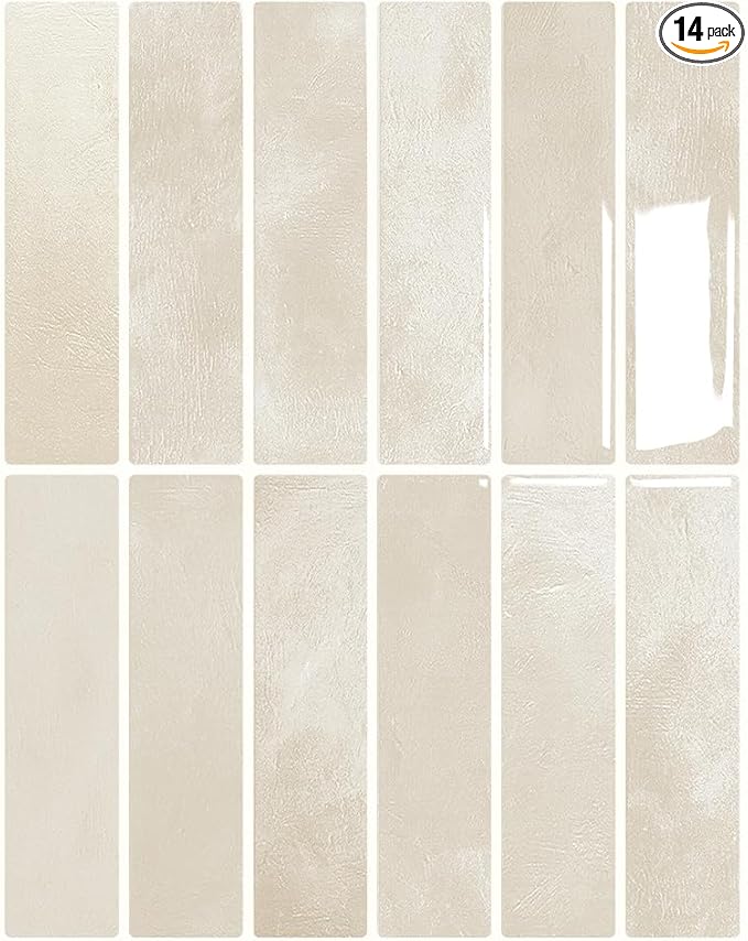 Peel and Stick Backsplash 3D Wall Tiles, Self-Adhesive, Oil Proof, Waterproof