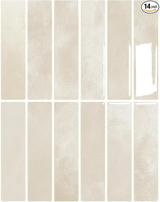 Peel and Stick Backsplash 3D Wall Tiles, Self-Adhesive, Oil Proof, Waterproof
