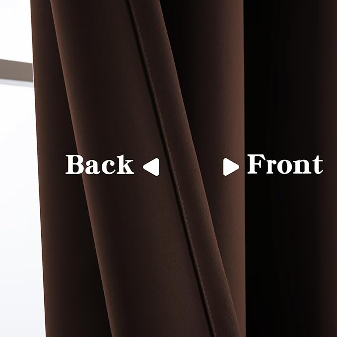 IGEMAEVE Blackout Doorway Curtains 96 Inch Length, Closet Curtain