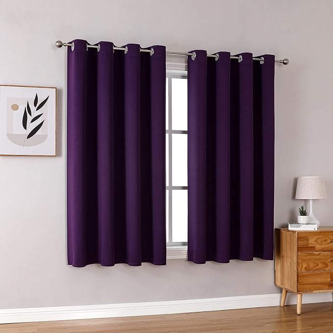 ChrisDowa Grommet Blackout Curtains