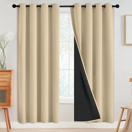 SimpleHome 100% Blackout Curtains
