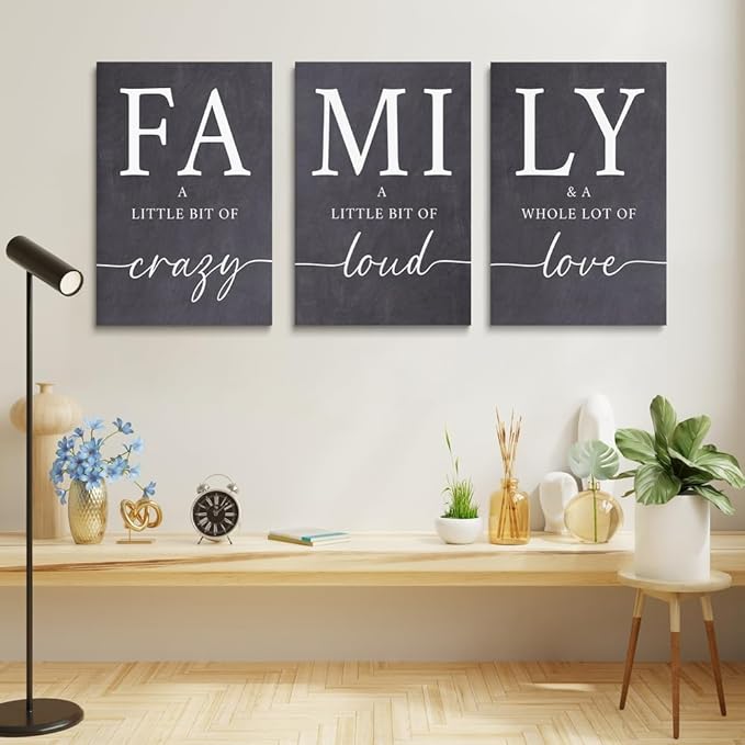 GUBIYU Home Wall Decor for Living Room & Dining Room