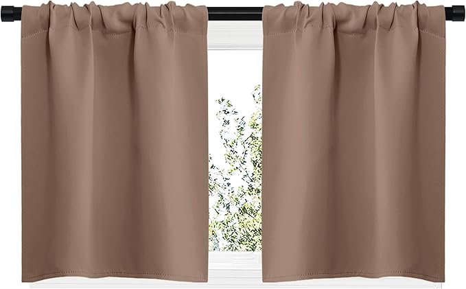 NICETOWN RV Blackout Curtains for Camper Windows, Window Treatment Thermal