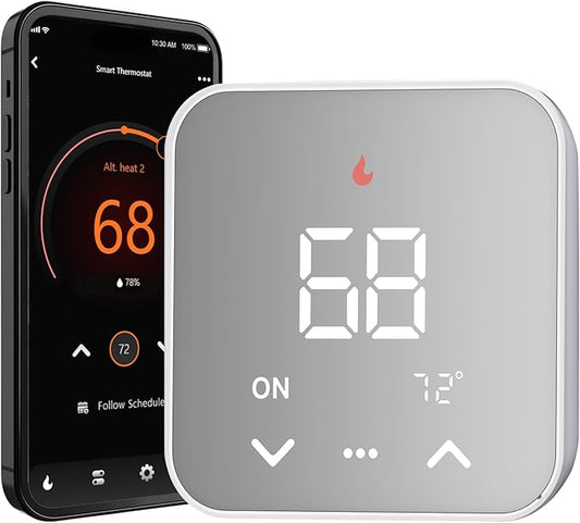Smart Thermostat for House, WiFi Programmable Thermostat, Compatible with Alexa and Google Assistant, Remote Control Tuya/Smart Life, ð-ðªð¶ð¿ð² ð¥ð²ð¾ðð¶ð¿ð²ð±