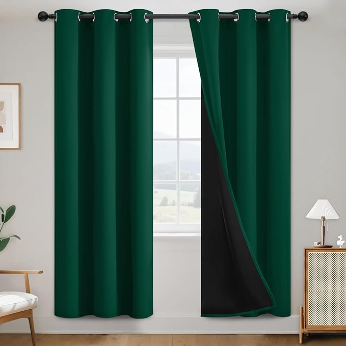 SimpleHome 100% Blackout Curtains