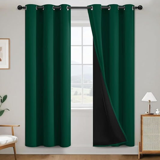 SimpleHome 100% Blackout Curtains