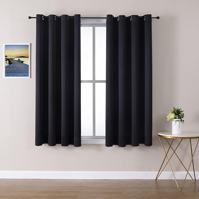 ChrisDowa Grommet Blackout Curtains