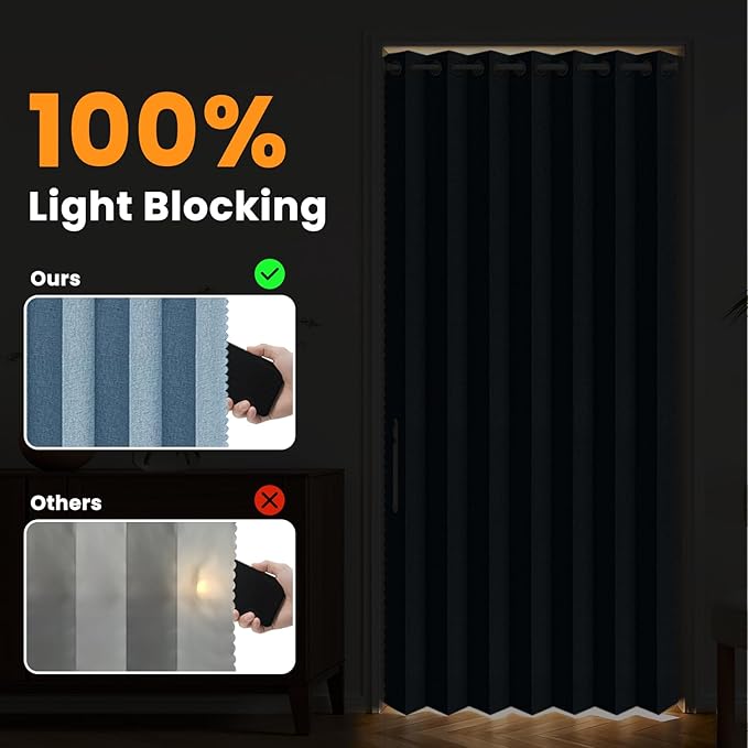 AJAZZ Blackout Accordion Door