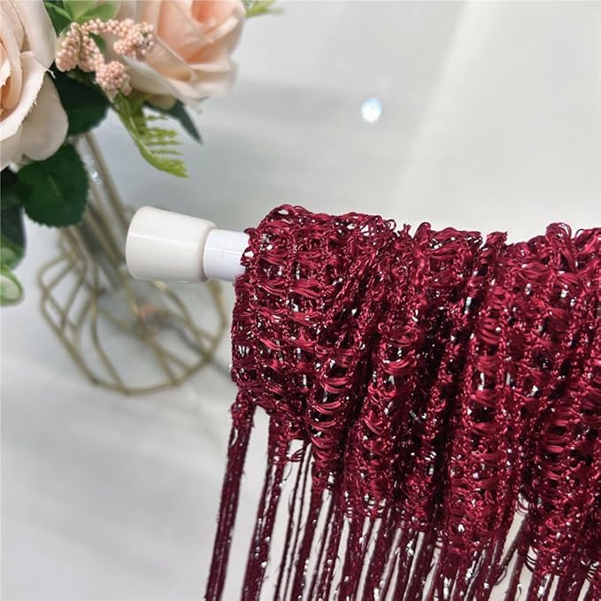 ave split Decorative Door String Curtain Wall Panel Fringe Window Room Divider