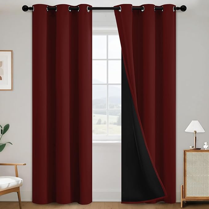 SimpleHome 100% Blackout Curtains