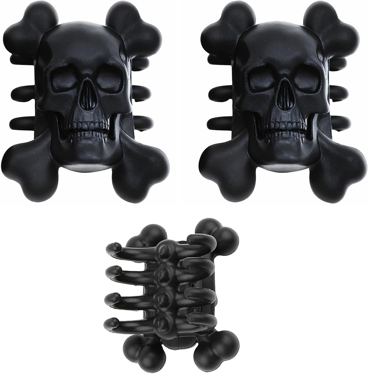Sntxmy Bow Limbs Stabilizer - Vibration Damper for Compound Bows - 2pcs Black Silencers