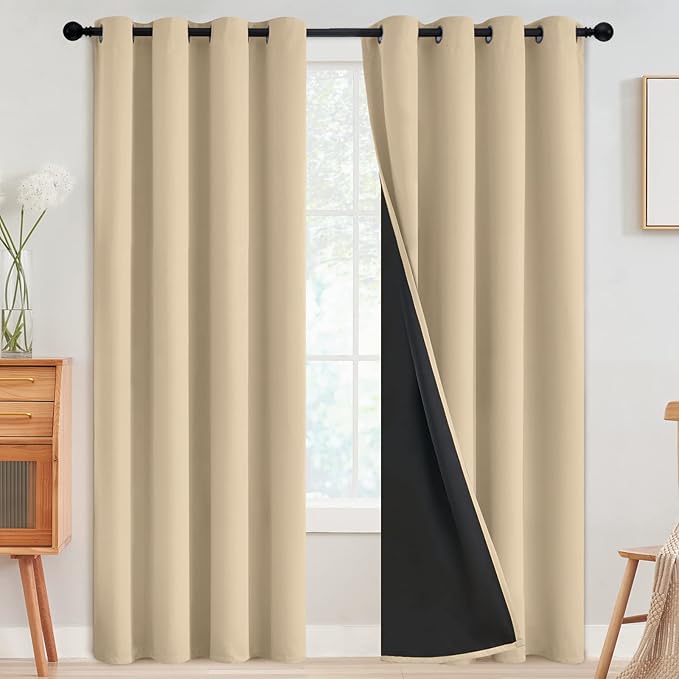 SimpleHome 100% Blackout Curtains