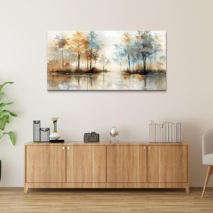 Lapremoly Large Wall Decor For Living Room Framed Wall Art for Bedroom Abstract