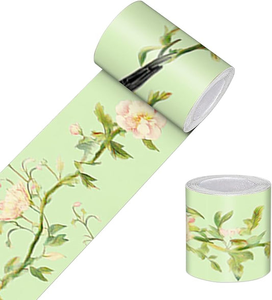 HOMETITUTE Wallpaper Border Peel and Stick Decorative Wall Trim Self Adhesive