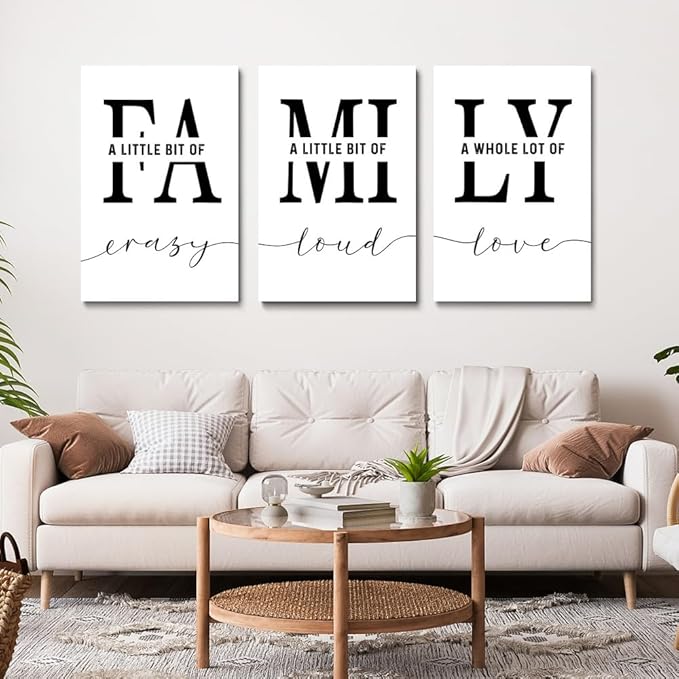 GUBIYU Home Wall Art for Living Room & Dining Room