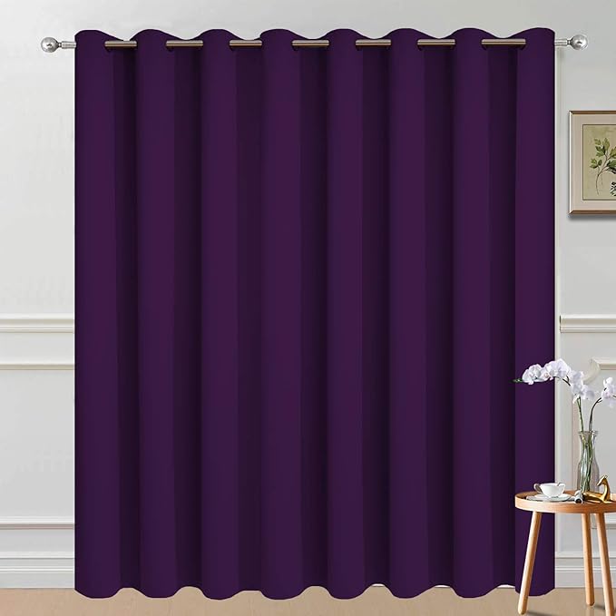 Yakamok 100% Wide Blackout Curtain 100 x 84 Inches