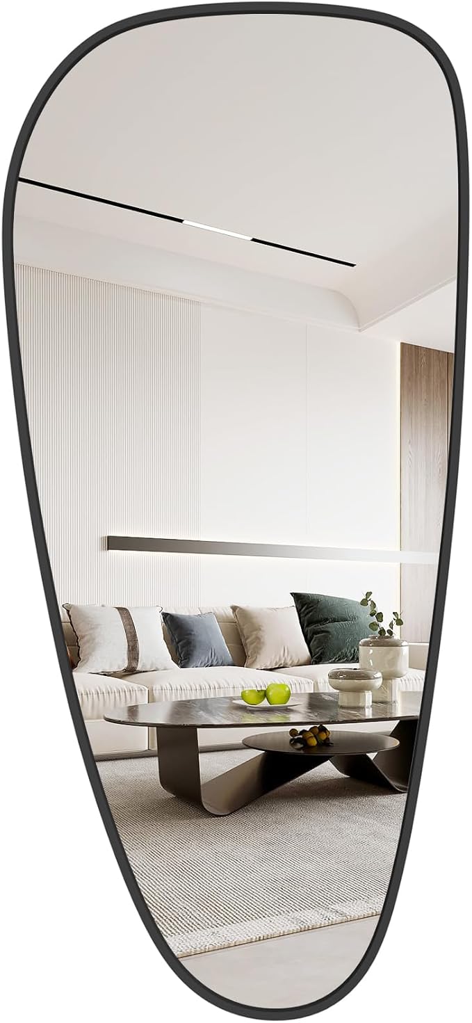 WallBeyond Asymmetrical Mirror, Irregular Wall Mirror, Wall Mirrors Decorative