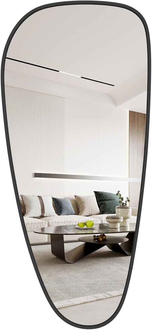 WallBeyond Asymmetrical Mirror, Irregular Wall Mirror, Wall Mirrors Decorative