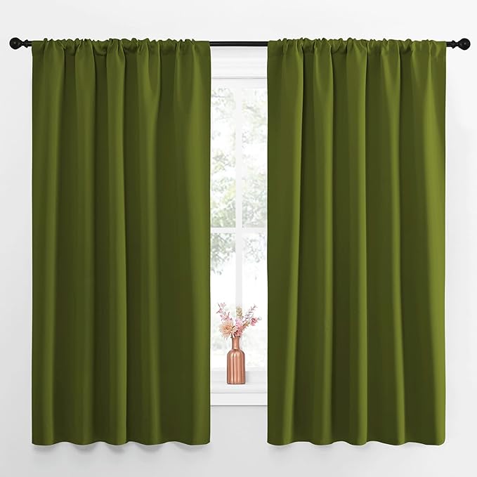 NICETOWN Blackout Draperies and Curtains, Thermal Insulated Window Decoration