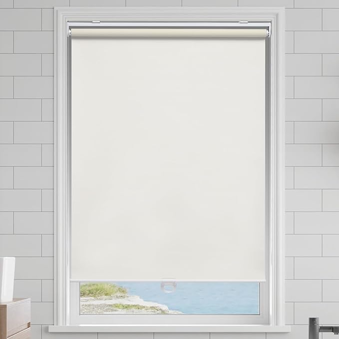 AOSKY Cordless Roller Shades Blackout Blinds