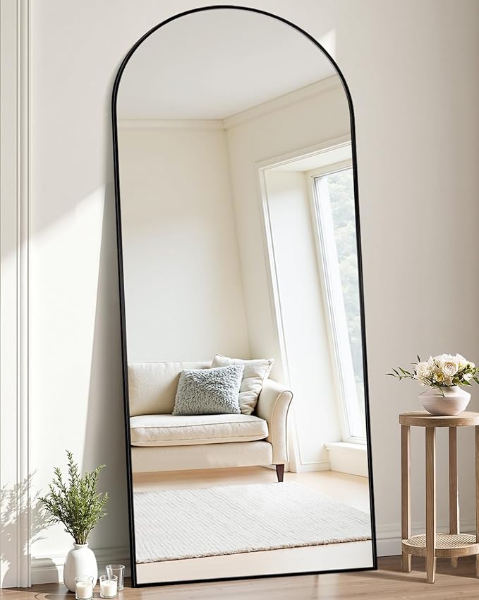 Suidia 58"x21" Arched Full Length Mirror