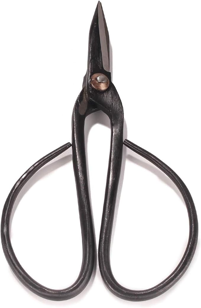 BambooMN Brand - 7.25" Black Bonsai Shear