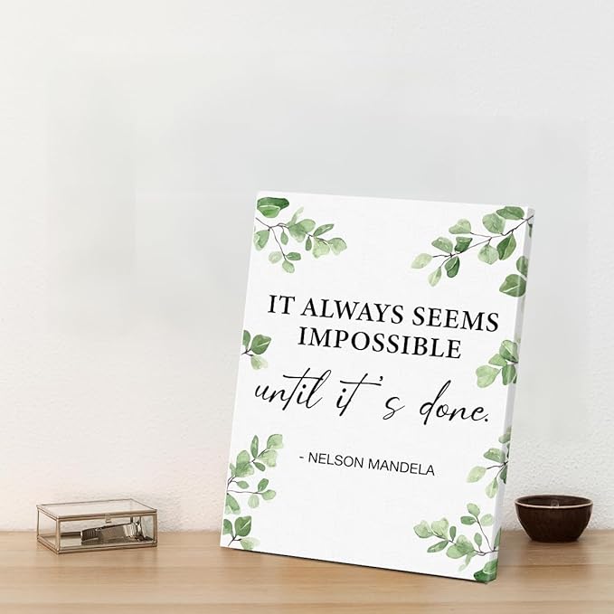 Inspirational Wall Art Motivational Painting Wall Decor