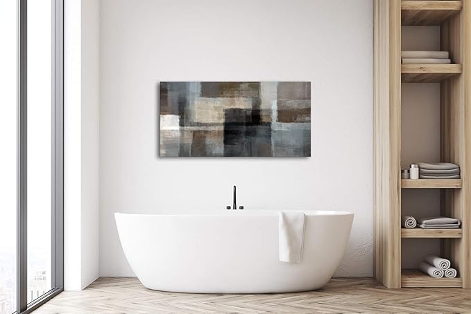 Cao Gen Decor Art A62450 Canvas Prints Abstract Wall Art Print Paintings Grey