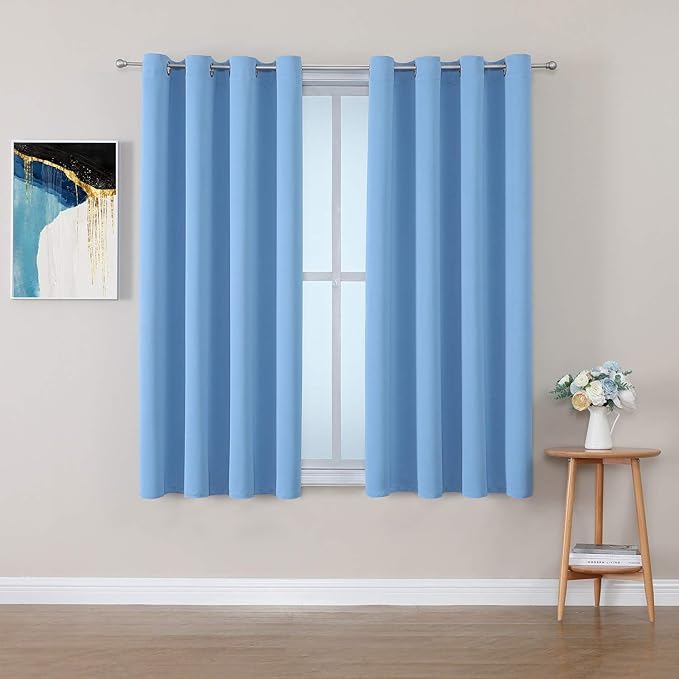 ChrisDowa Grommet Room Darkening Curtains
