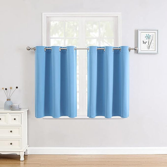 ChrisDowa Small Window Curtains