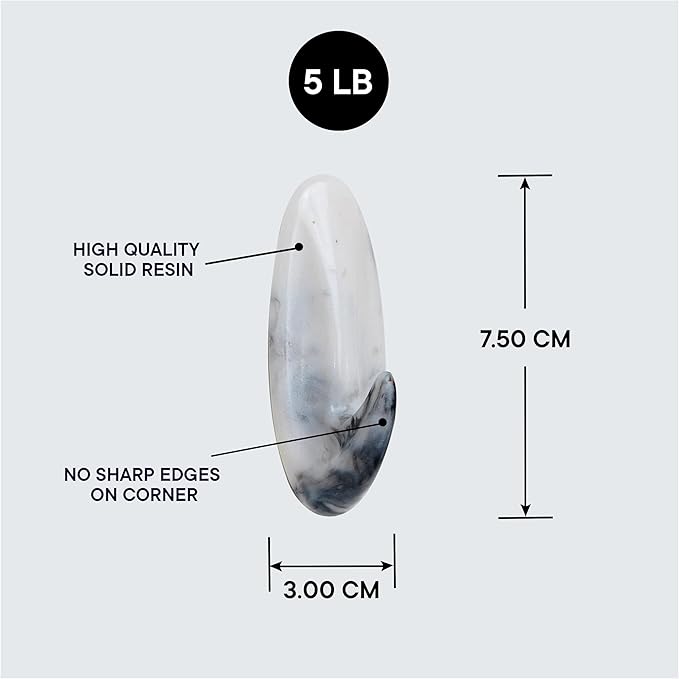 Indian Shelf Decorative Resin Adhesive Wall Hooks