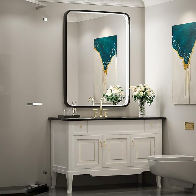 32x24 Inch LED Bathroom Mirror