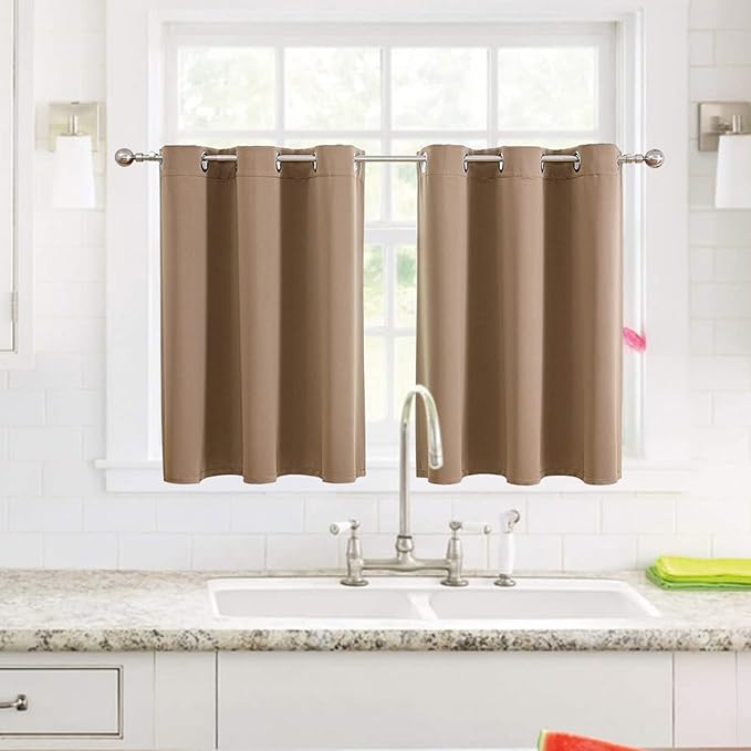 ChrisDowa Small Window Curtains