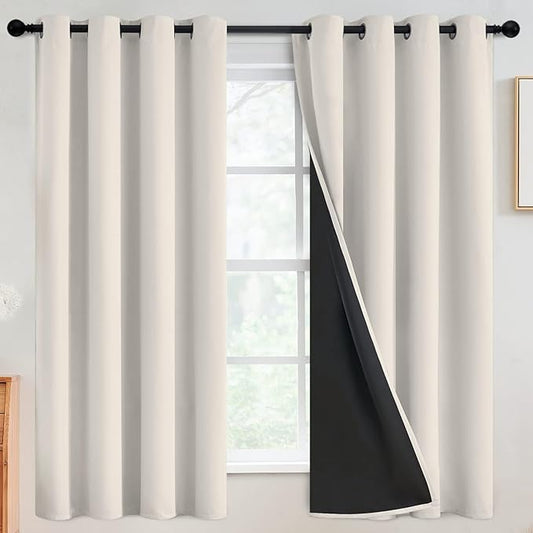 SimpleHome 100% Blackout Curtains