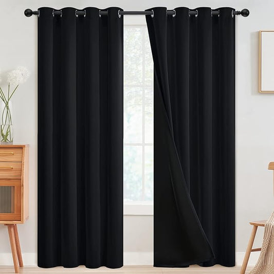 SimpleHome 100% Blackout Curtains