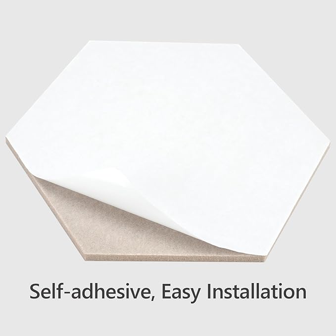 Acoustic Felt Bulletin Board Tiles Self-Adhesive Sound Absorbing Wall Panels