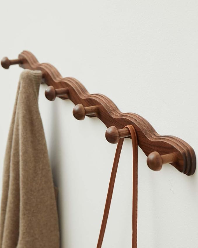 Wood Coat Rack Wall Mount