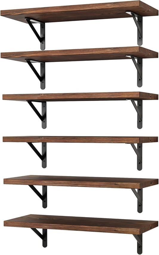 YGEOMER 16.5 Inch Floating Shelves