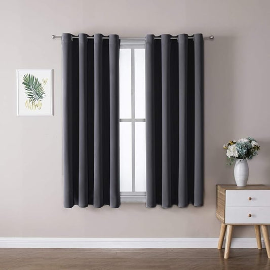 ChrisDowa Grommet Room Darkening Curtains