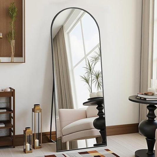 DMWOODFL 58"x18" Arched Full Length Mirror