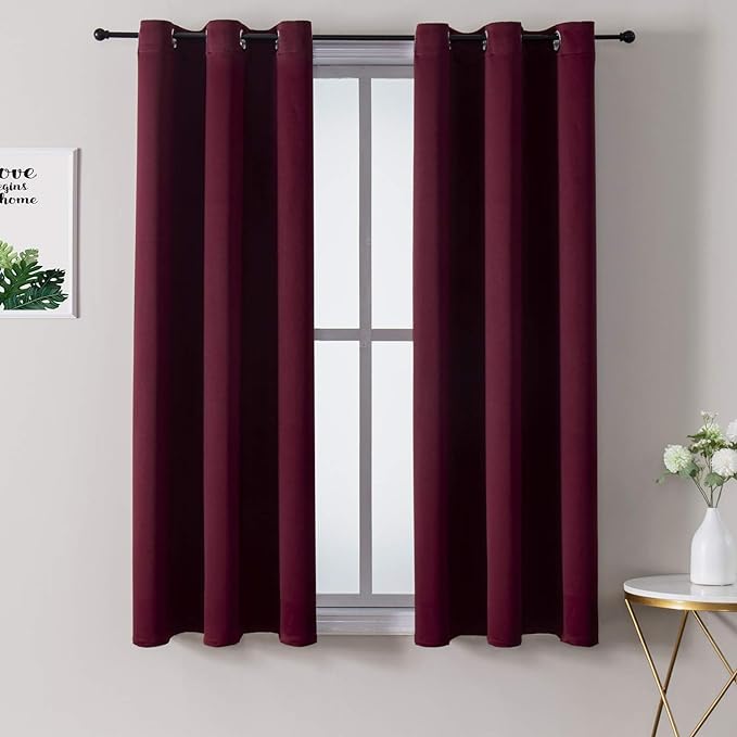 ChrisDowa Grommet Blackout Curtains